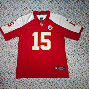Mahomes Kansas City Chiefs Patrick Red Jersey No. 15